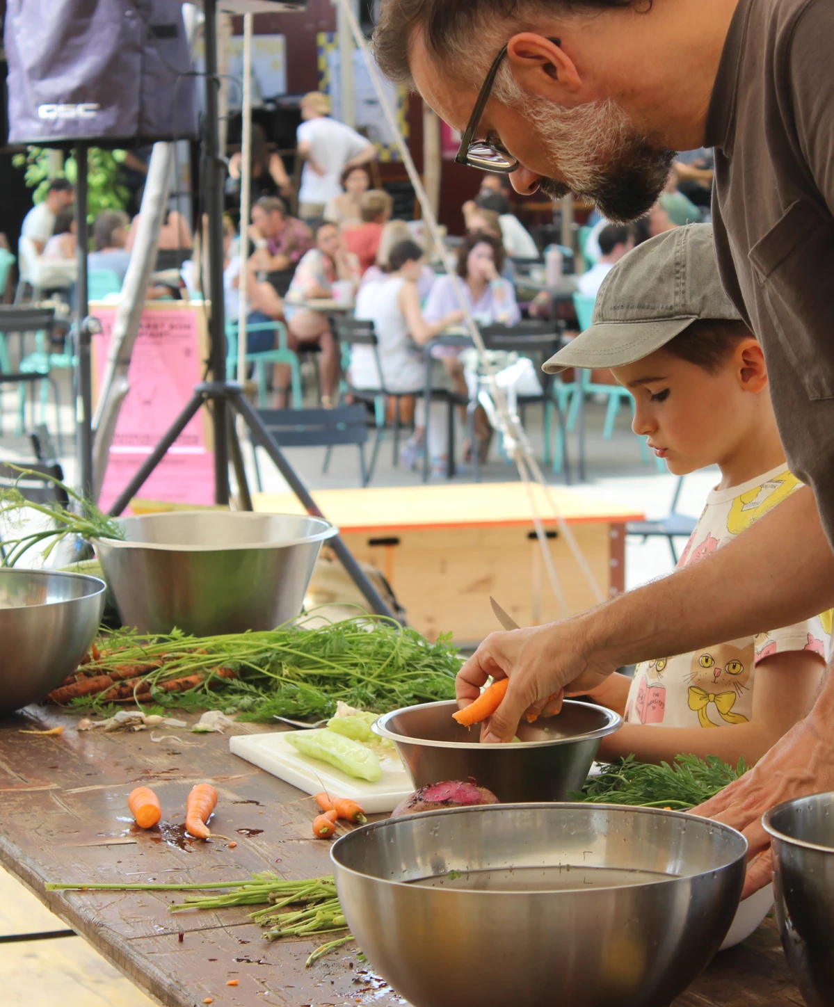 Récolte et cuisine du potager