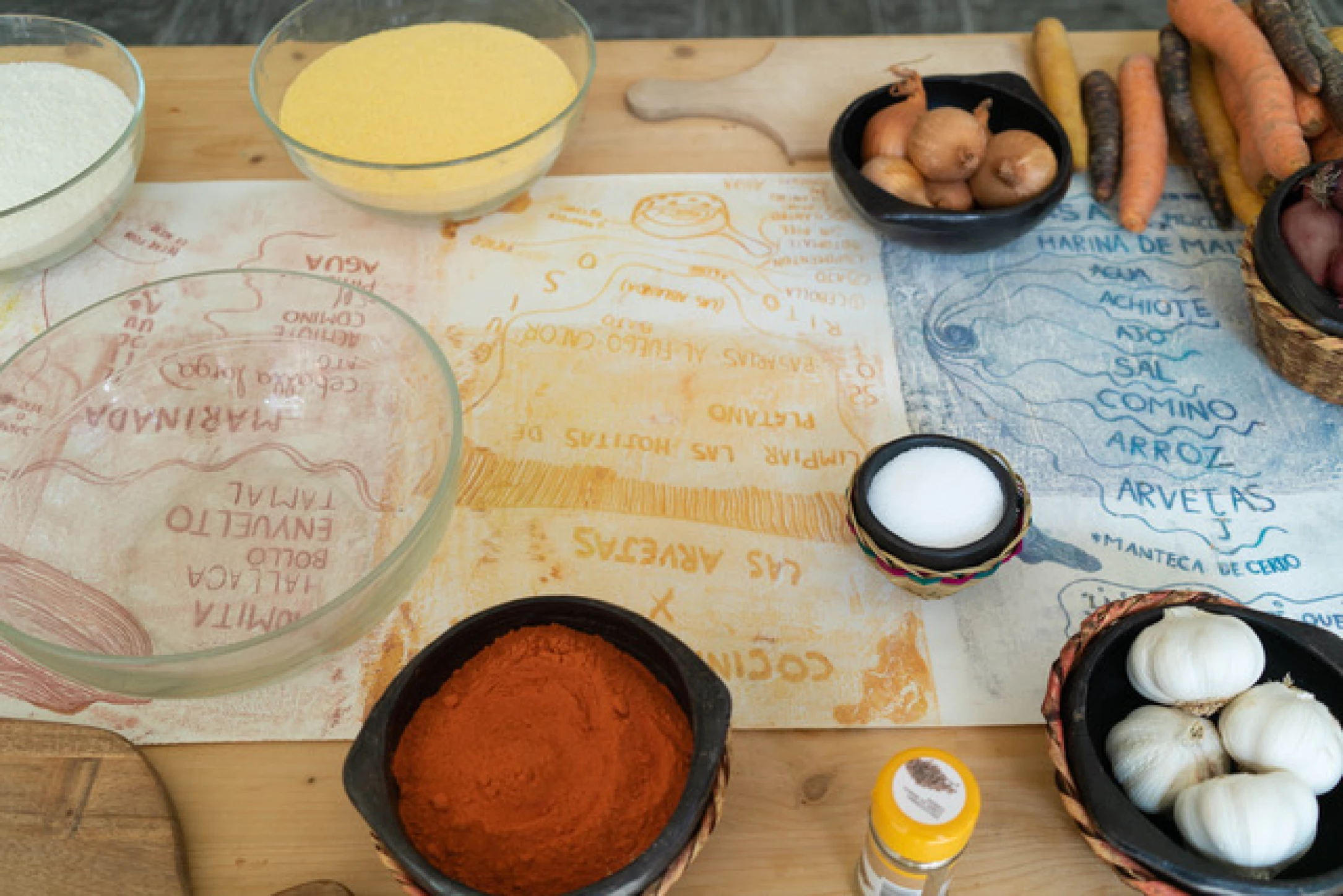 Atelier de cuisine collective et repas partagé